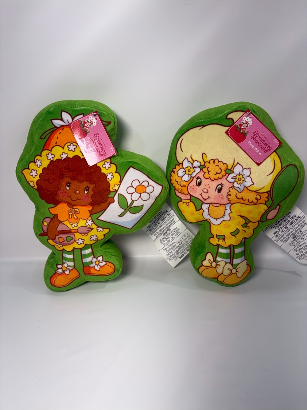 Strawberry Shortcake Plushes — Orange Blossom and Lemon Meringue